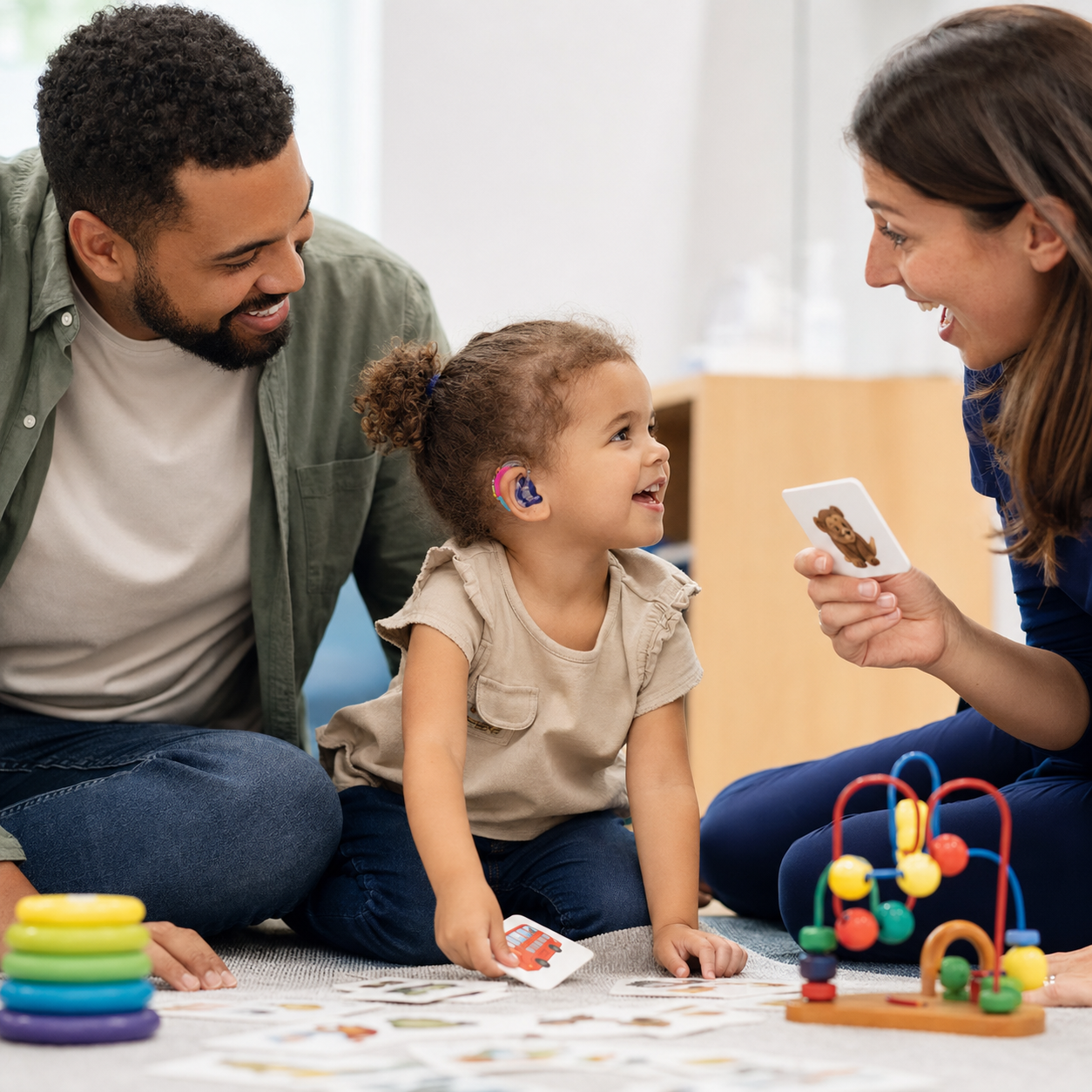 Language Development in Children With Hearing Loss: When to Start Hearing Aids and How to Train
