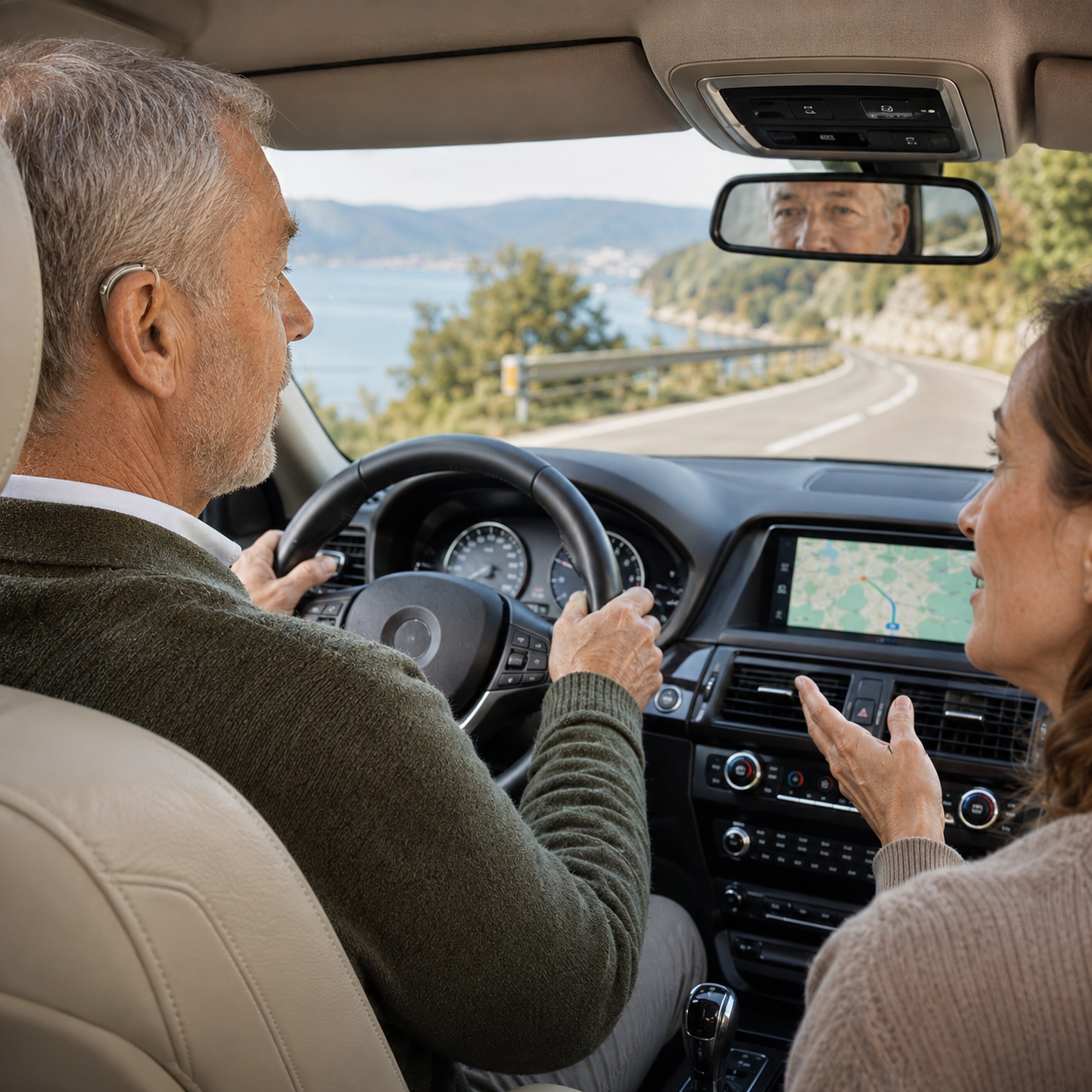 Is It Safe to Drive with Hearing Aids? Navigation, Horns, and In-Car Conversation