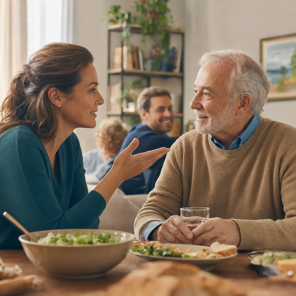 An Older Parent Has Hearing Loss: 7 Practical Phrases for Better Daily Communication