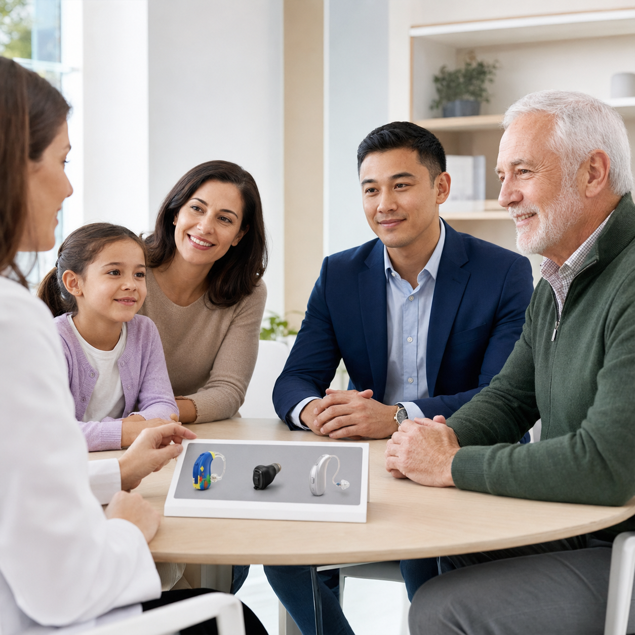 Hearing Aid Parameters for Children, Working-Age Adults, and Seniors: What to Choose Differently