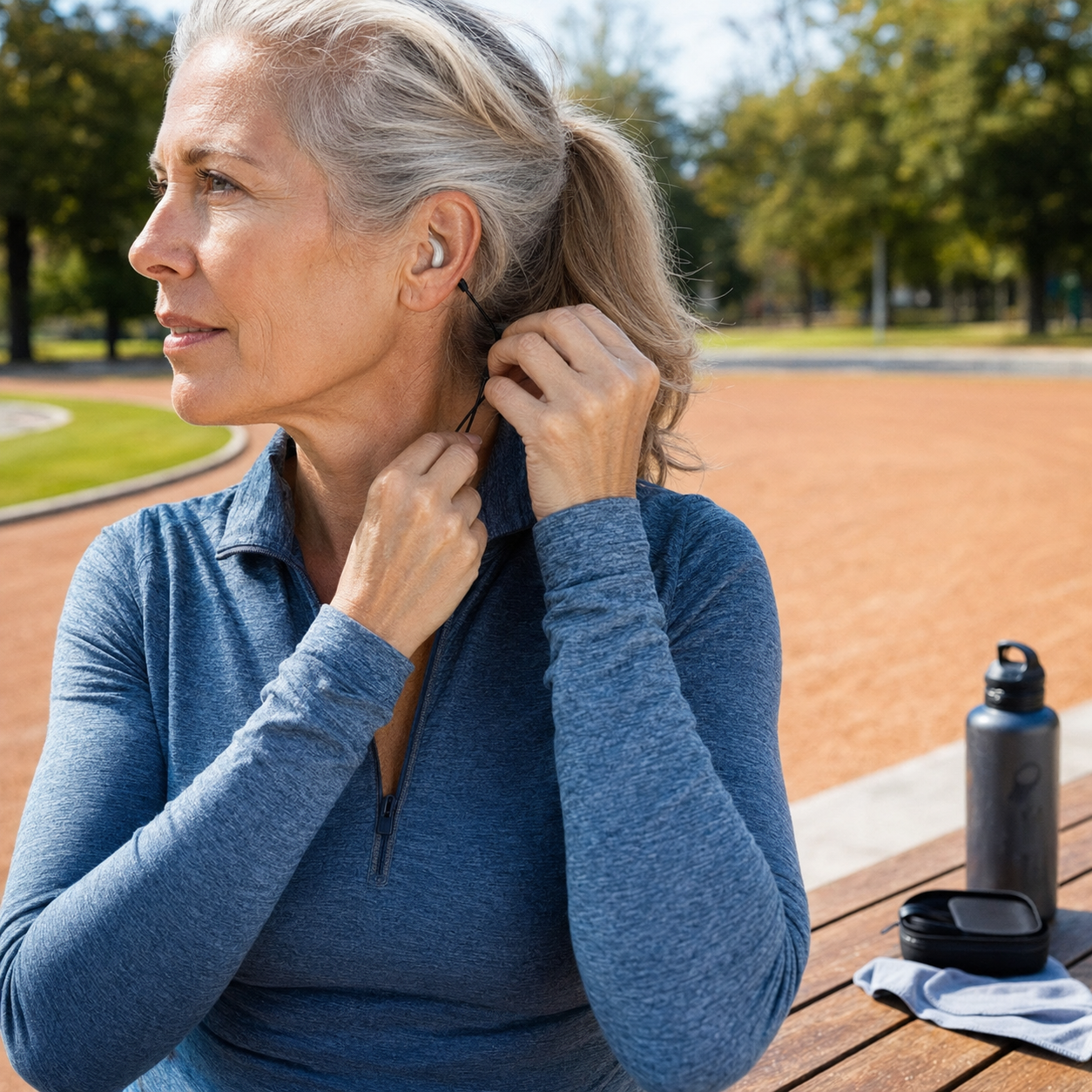 Exercising With Hearing Aids: Retention, Sweat Protection, and Sport-by-Sport Tips