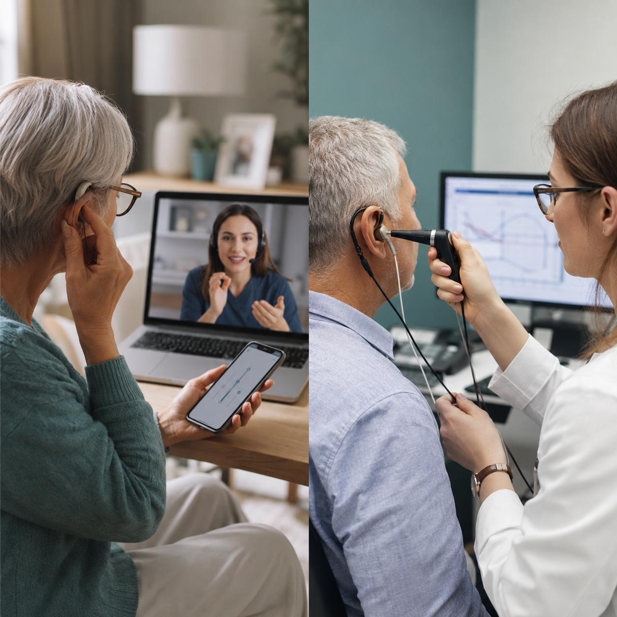 Is Remote Hearing Aid Fitting Reliable? Online vs. In-Person Care Compared