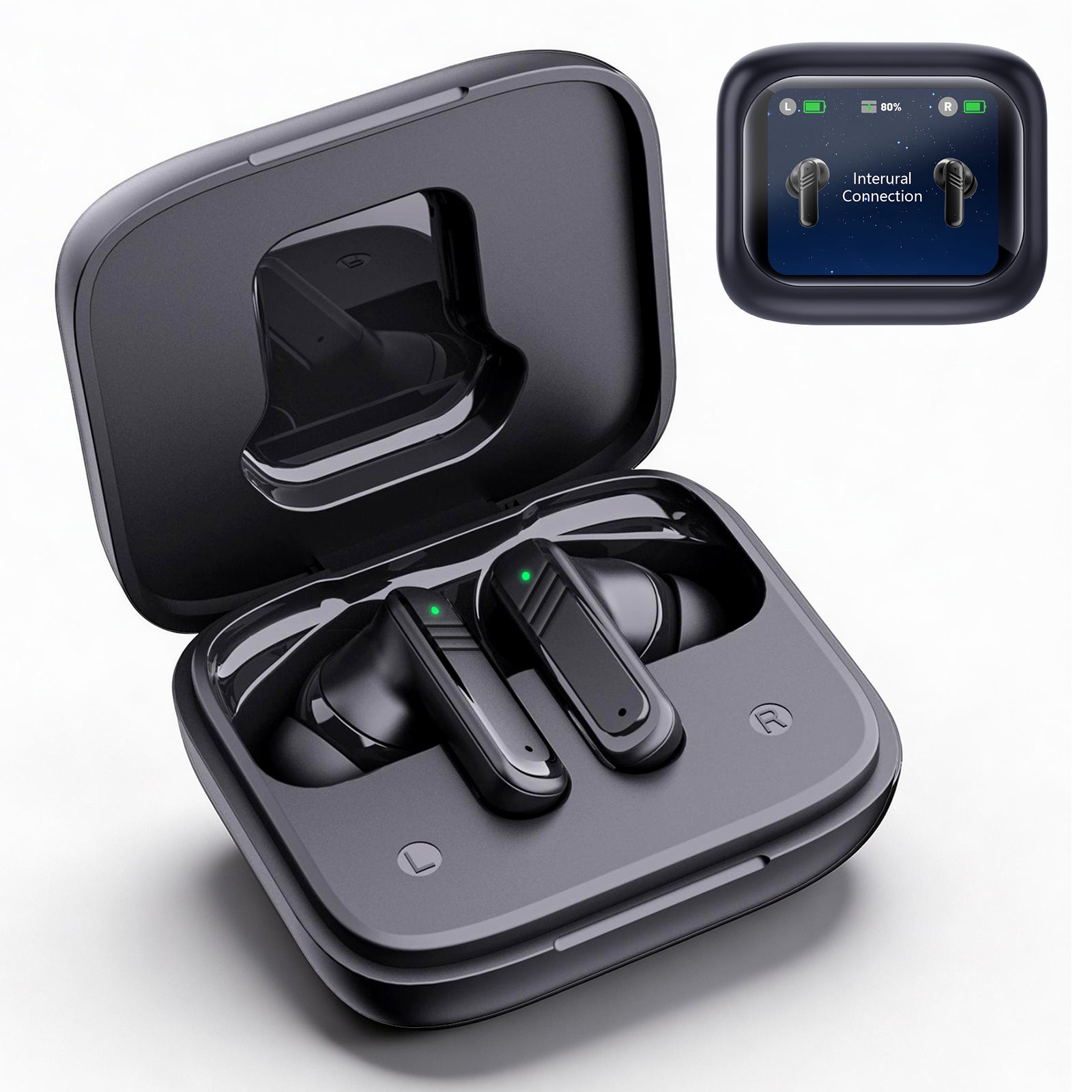 Flocolor 2501 Hearing Aids for Seniors, Rechargeable Noise Cancelling Hearing Aids With APP Control