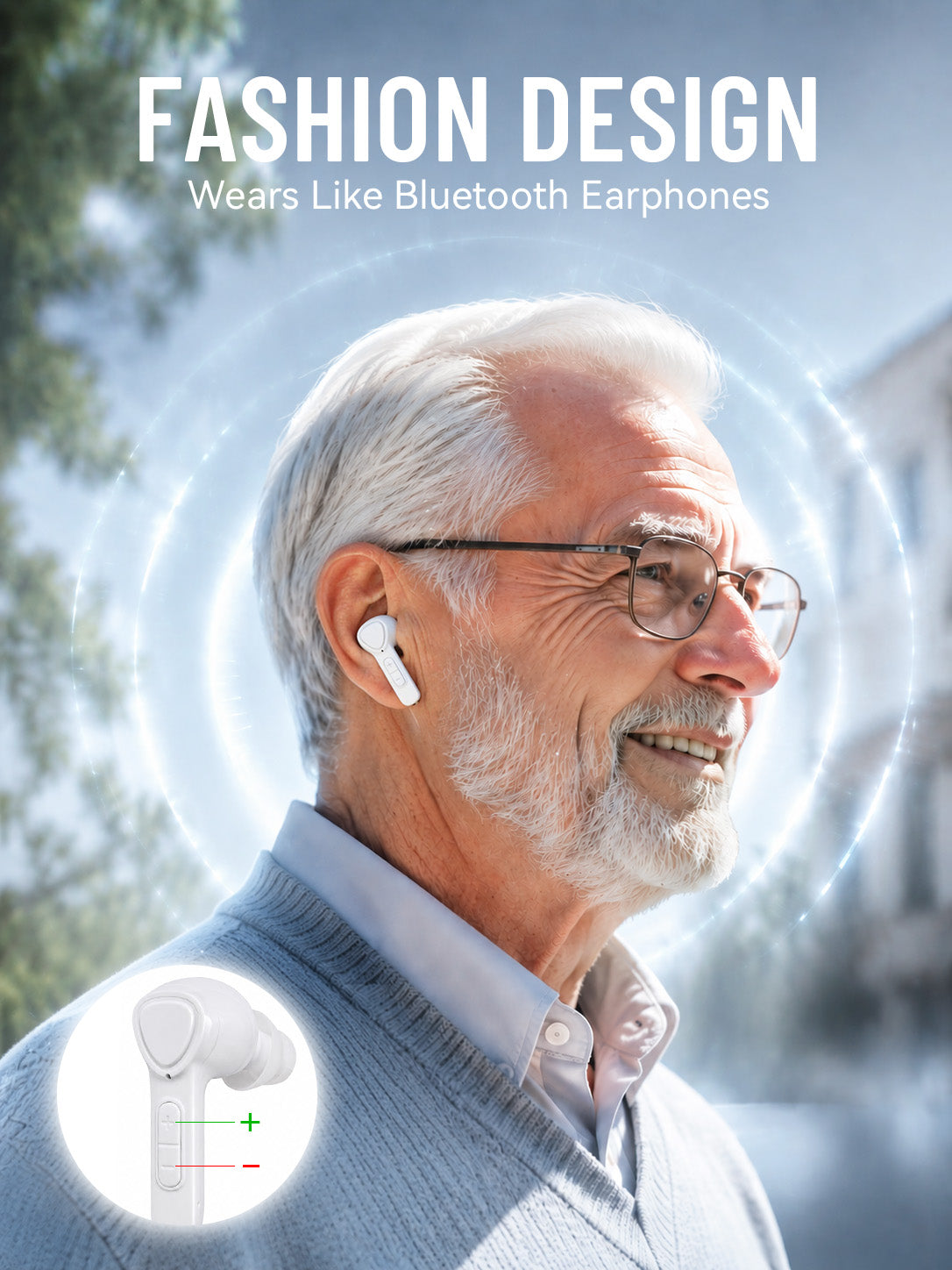 Hearing Aids for Seniors,Bluetooth Digital Rechargeable