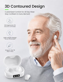 Hearing Aids For Seniors, AI DPS, Bluetooth Wireless, Digital Rechargeable