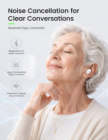 Hearing Aids For Seniors, AI DPS, Bluetooth Wireless, Digital Rechargeable